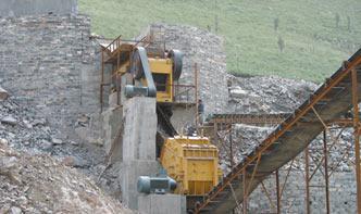 conveyer belt sand truck transport gold ore crusher